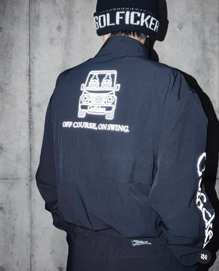 メンズウェア Golfikers [HOLE 596]stretch jacket black