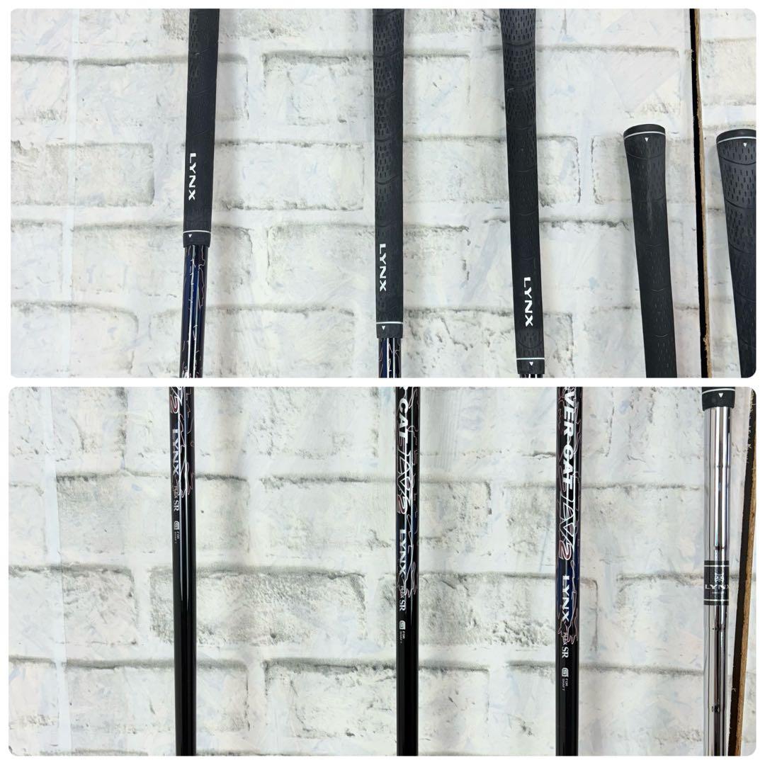 メンズクラブセット 11本 レフティ Lynx Silver Cat 左 ゴルフ