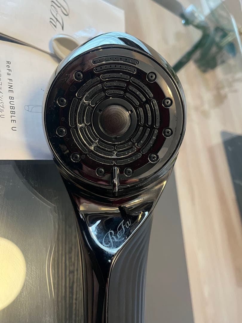 ReFa FINE BUBBLE U シャワーヘッド（ブラック）