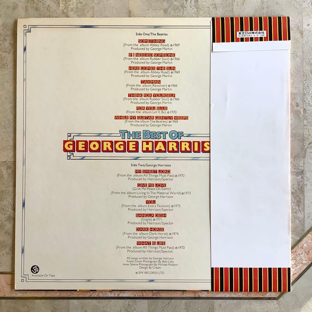 激レア!非売品!レコード新品!全体新品同様!1976年 ジョージ・ハリスンベスト