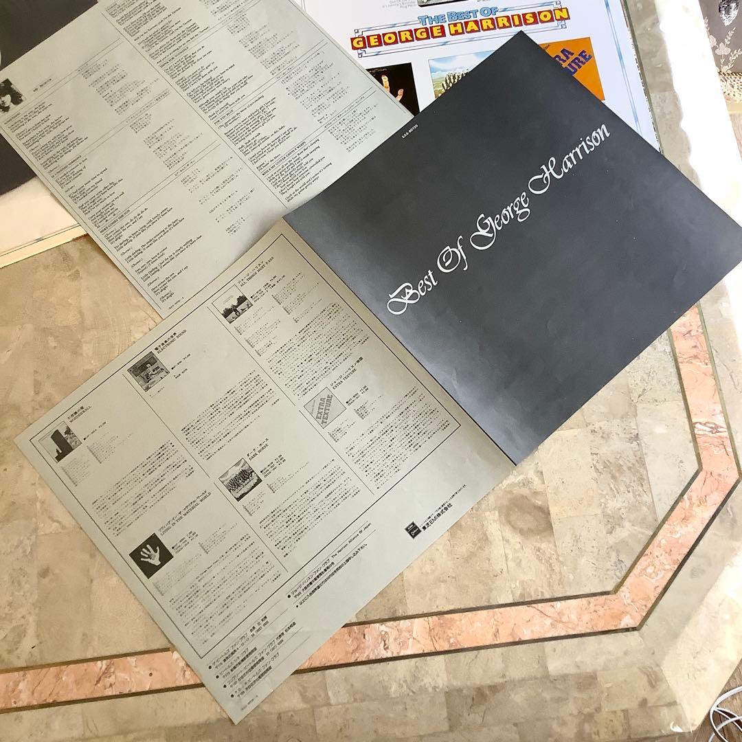 激レア!非売品!レコード新品!全体新品同様!1976年 ジョージ・ハリスンベスト
