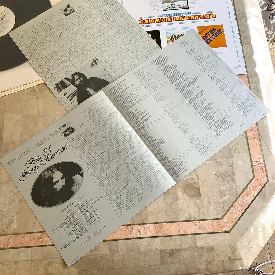 激レア!非売品!レコード新品!全体新品同様!1976年 ジョージ・ハリスンベスト