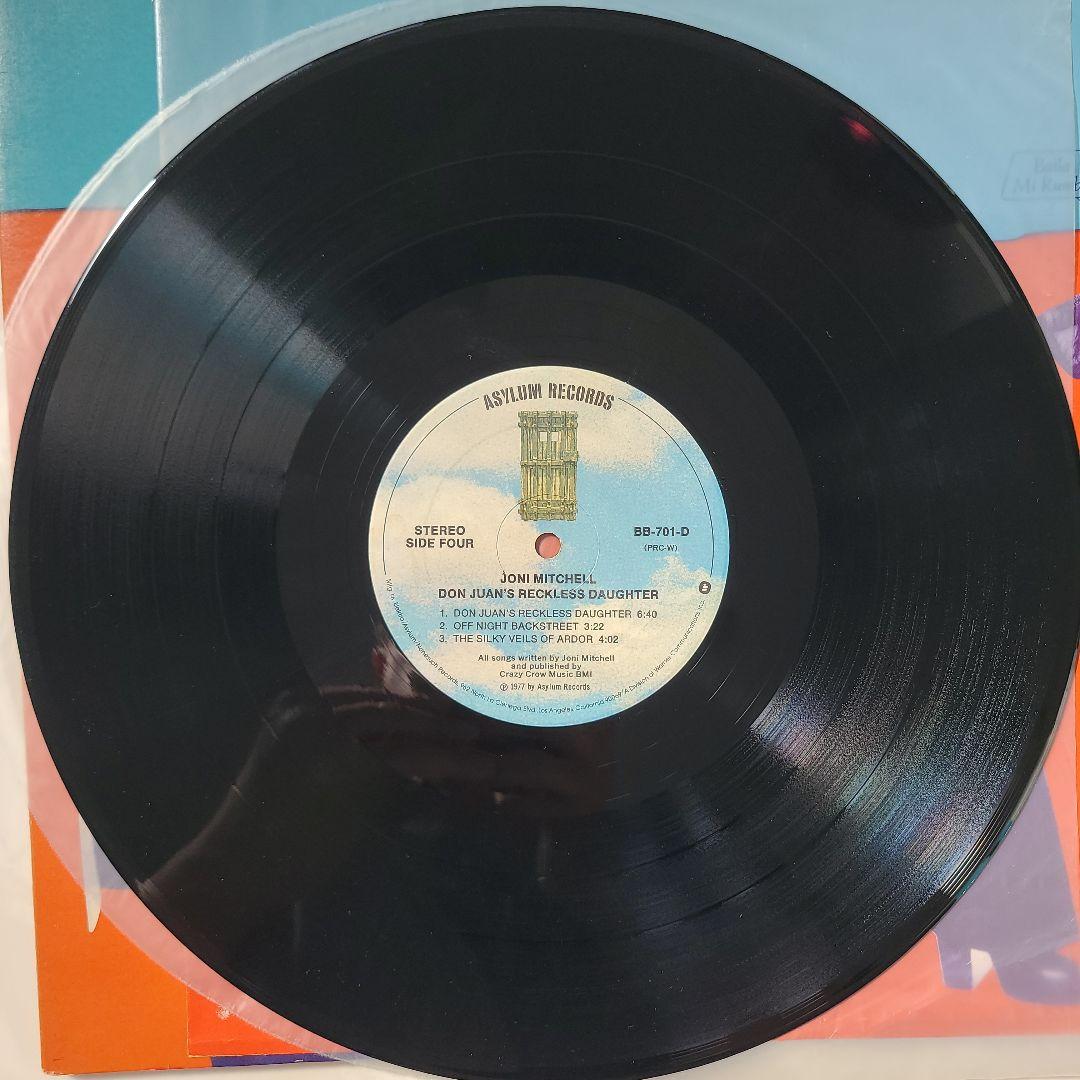 ★ＵＳオリジナル盤★『ドンファンのじゃじゃ馬娘』ジョニ・ミッチェル２枚組ＬＰ