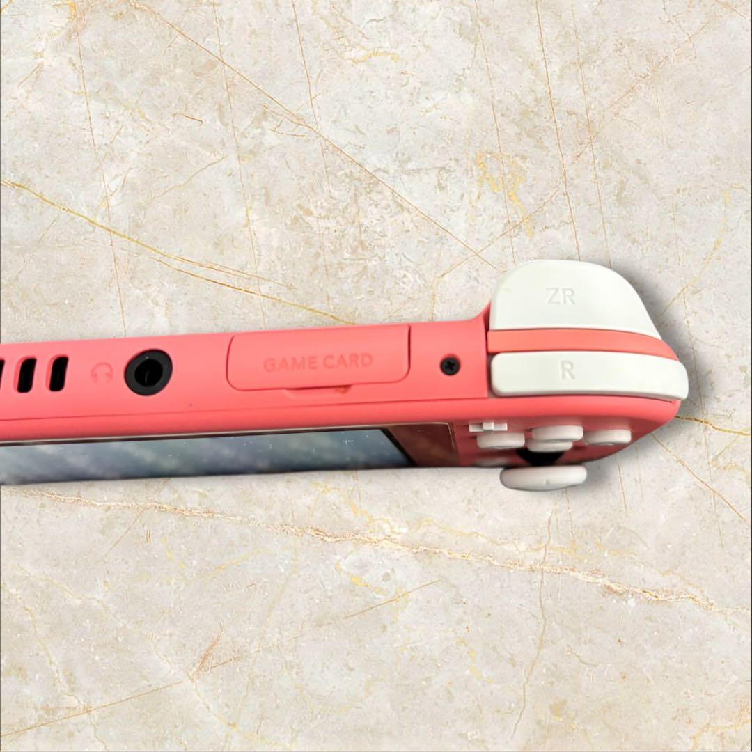 【Nintendo Switch Lite】 ☆コーラルピンク☆ ケース付き