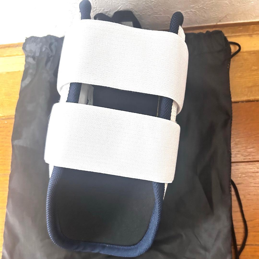 【ミズノプロ】エルボーガード 新品未使用　左右兼用　白/紺　ホワイト　ネイビー