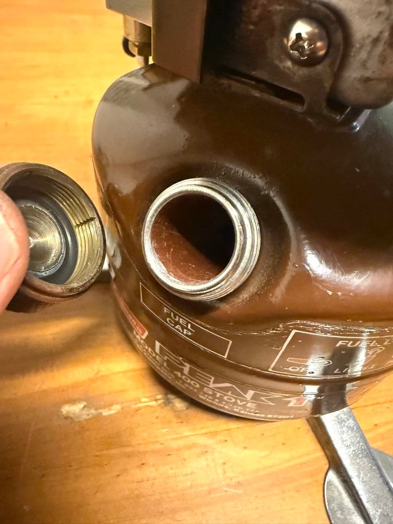 コールマン：PEAK1 400シングルバーナーストーブ（1981年12月製）