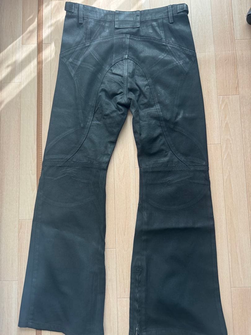 パンツ PROJECT G/R COATED BIKER ARMOURED FLARE