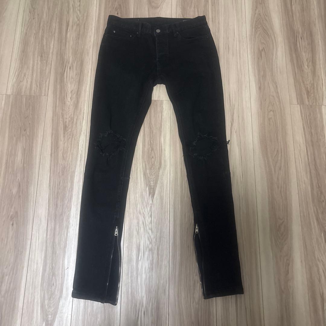 mnml スキニーデニム ブラック