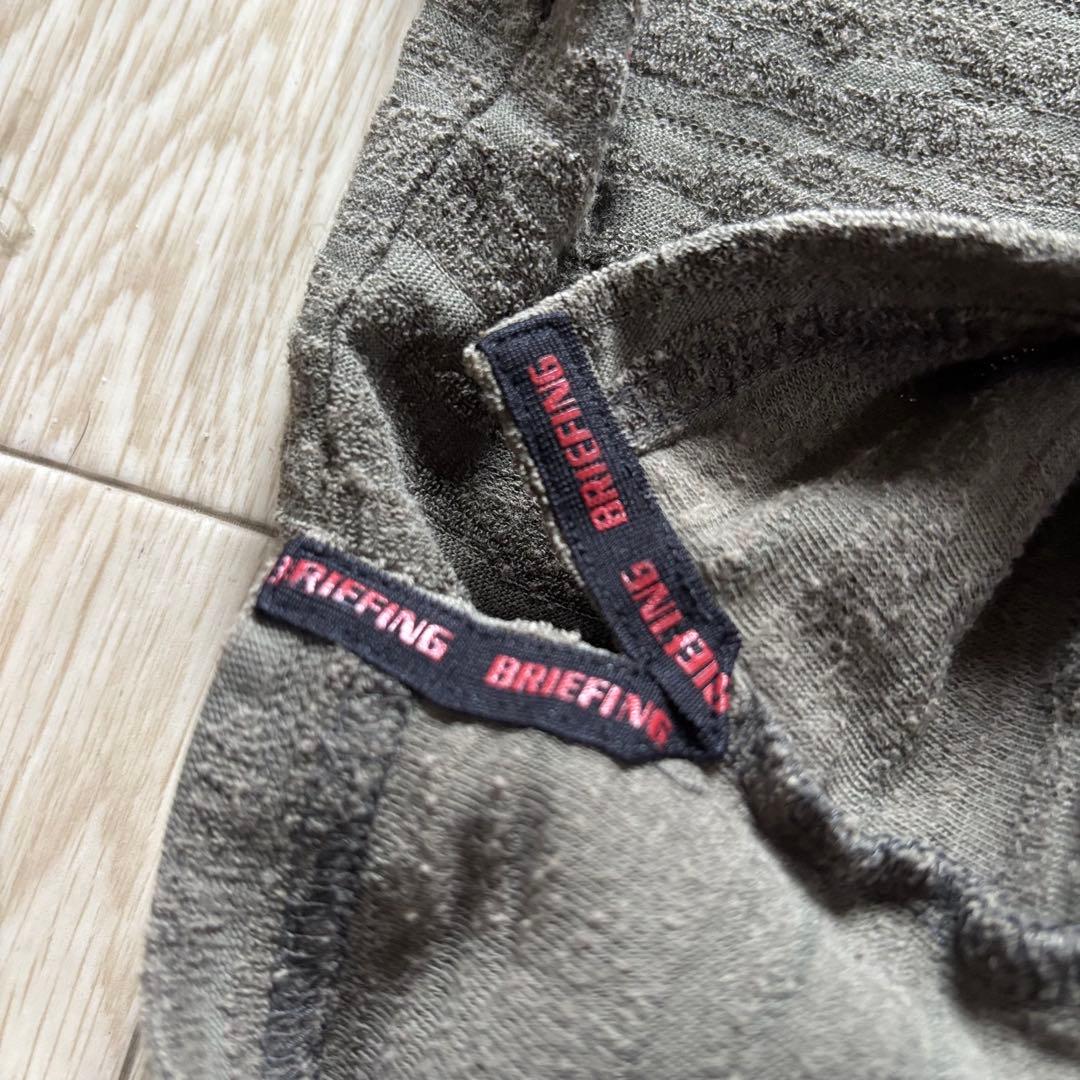 BRIEFING ポロシャツ 半袖 パイル地