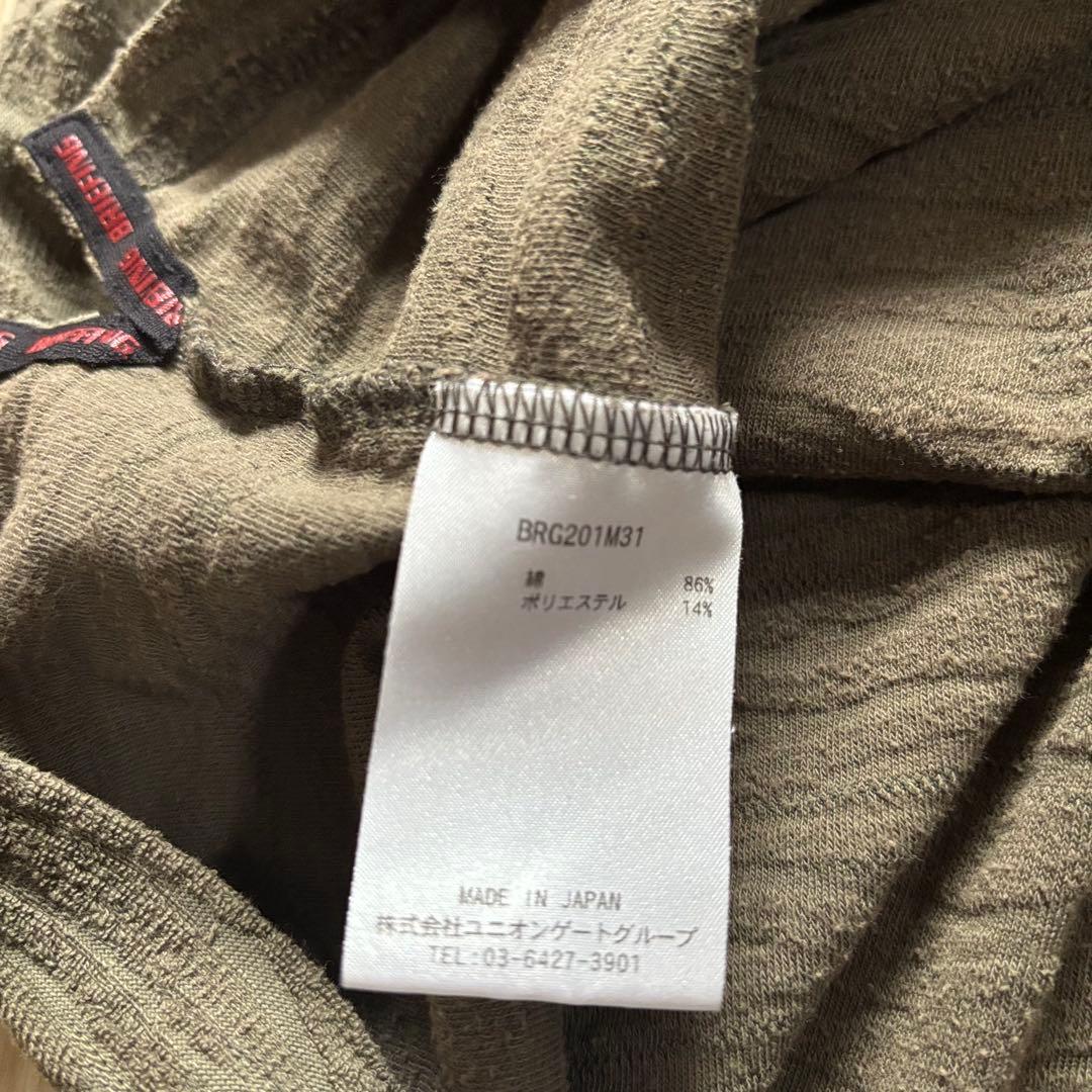 BRIEFING ポロシャツ 半袖 パイル地