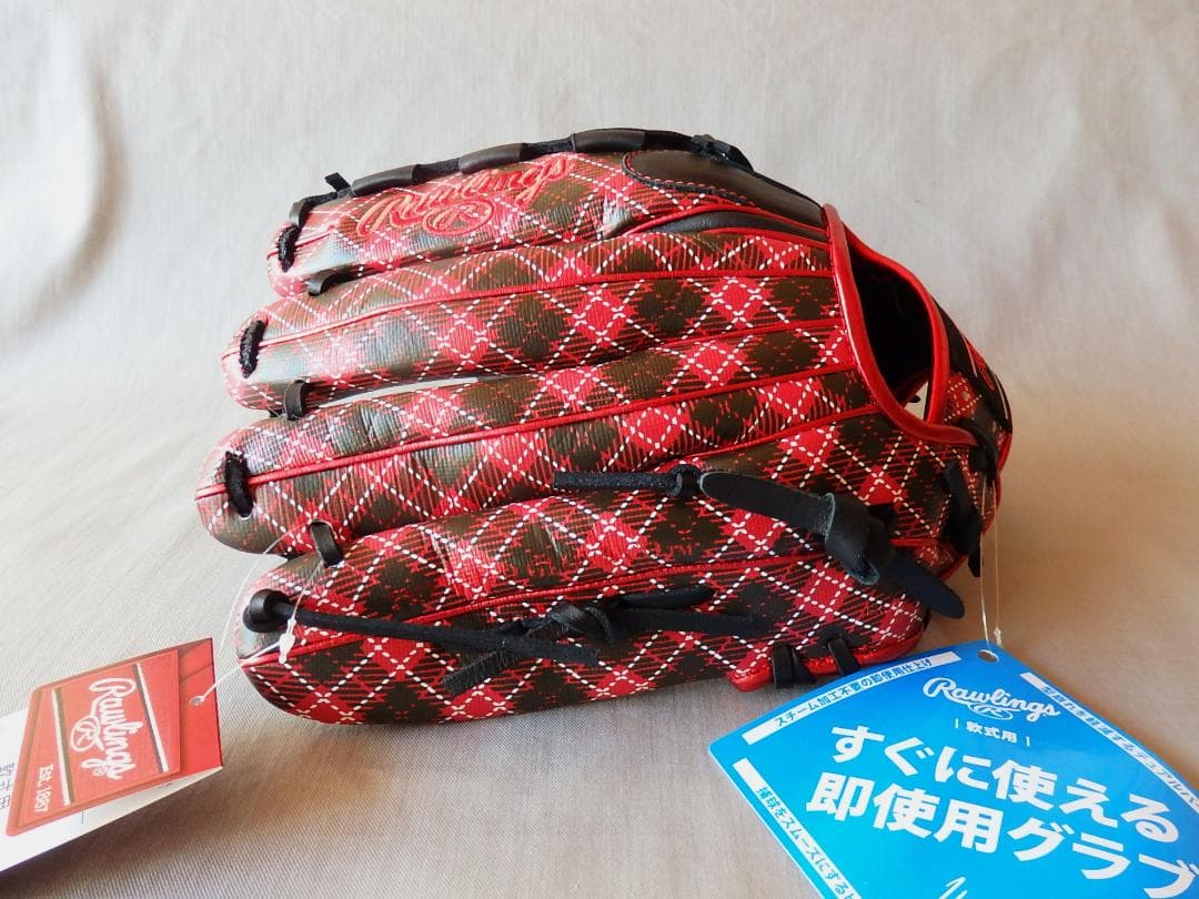 新品◆Rawlings　HYPER TECH GRAPHIC 軟式/グローブ◆