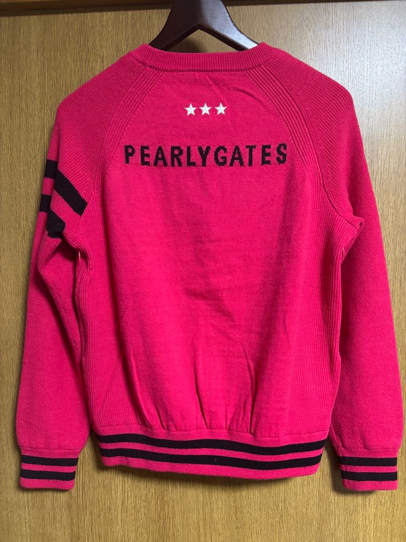 PEARLY GATES ピンクセーター