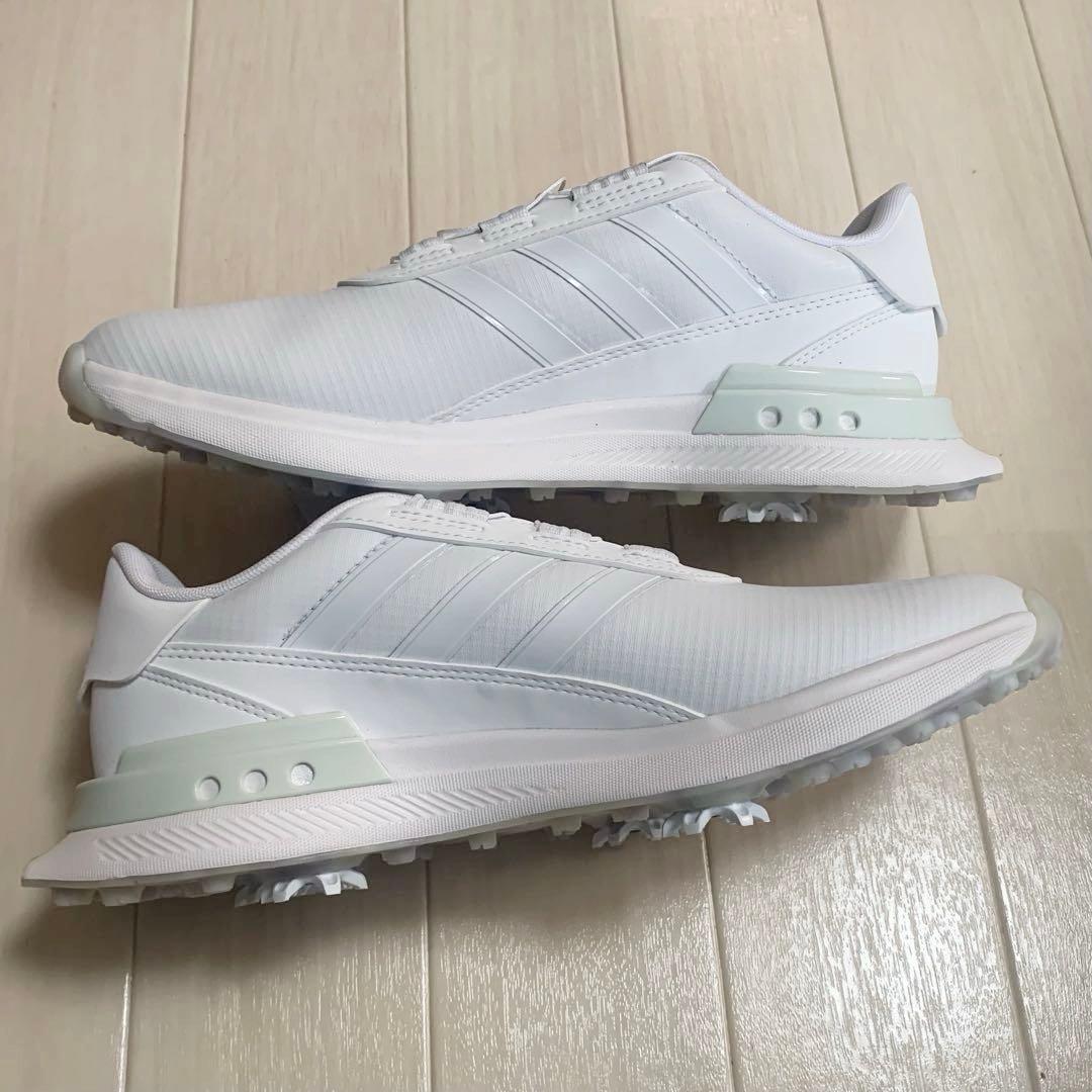 新品■【アディダス 】レディース　ゴルフシューズ　24.5 ボア　ホワイト