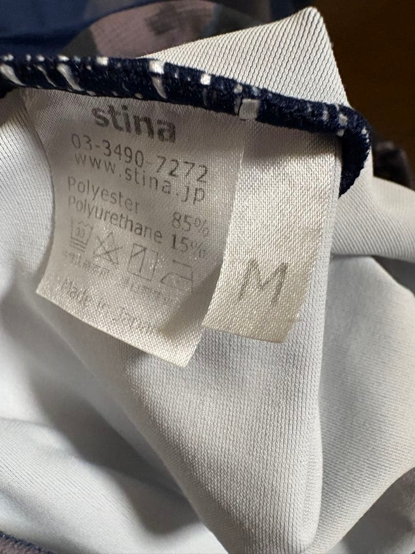 stina 花柄レオタード M