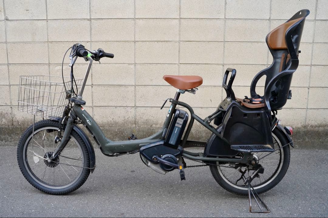 電動自転車 ヤマハ 20インチ 子供乗せ 中古 041802