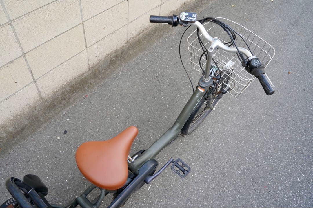 電動自転車 ヤマハ 20インチ 子供乗せ 中古 041802