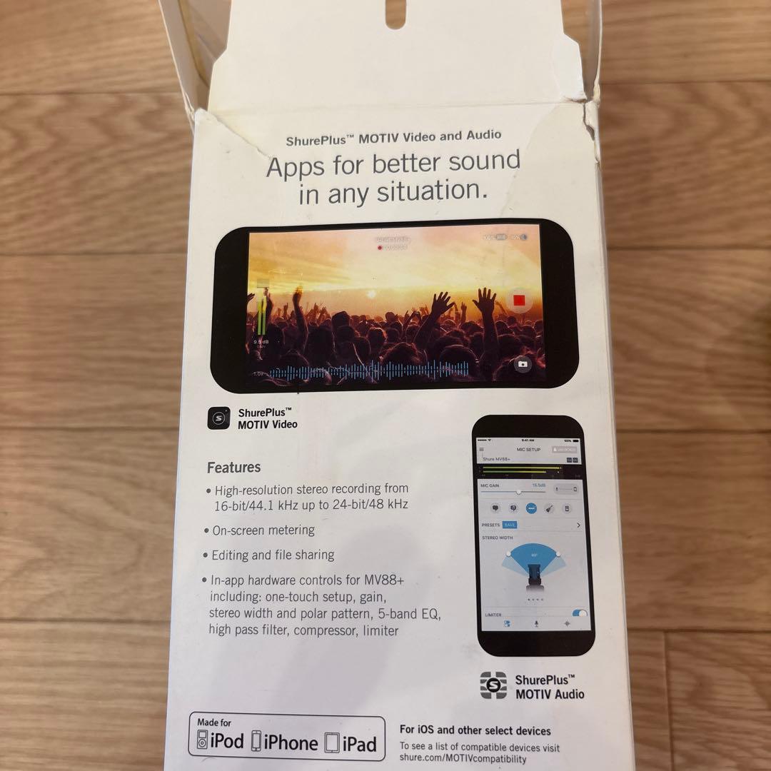 HURE MV88+ VIDEO KIT ステレオコンデンサーマイク セット