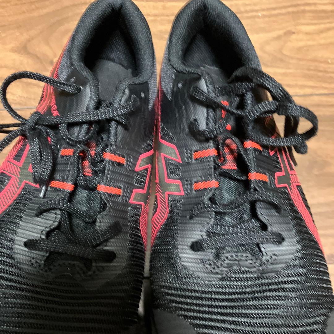 アシックス　ハイパーレーサー　赤×黒　27.0 美品