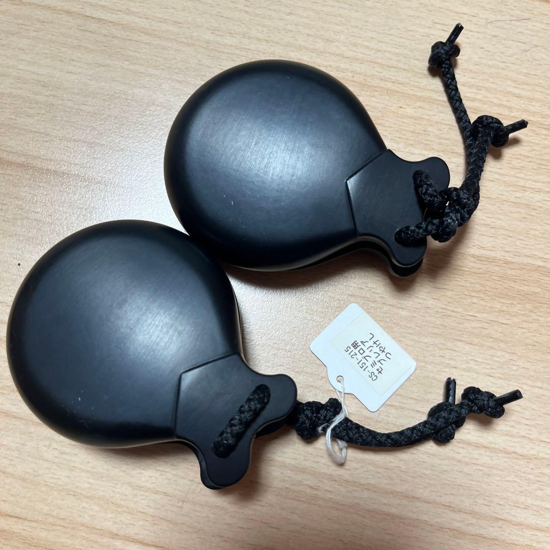 ケース付きフラメンコカスタネット(未使用品)