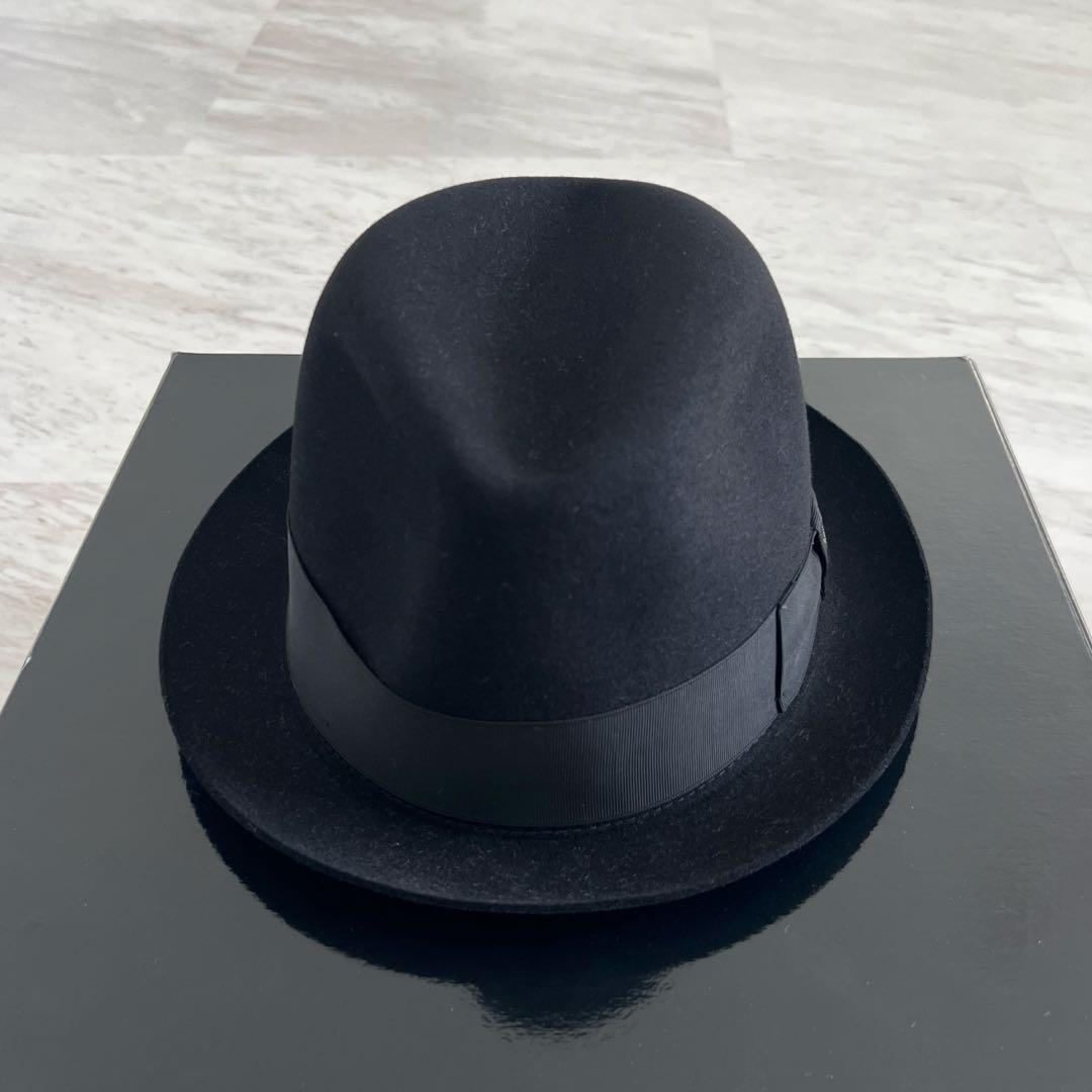 Borsalino フェルトハット Black 60