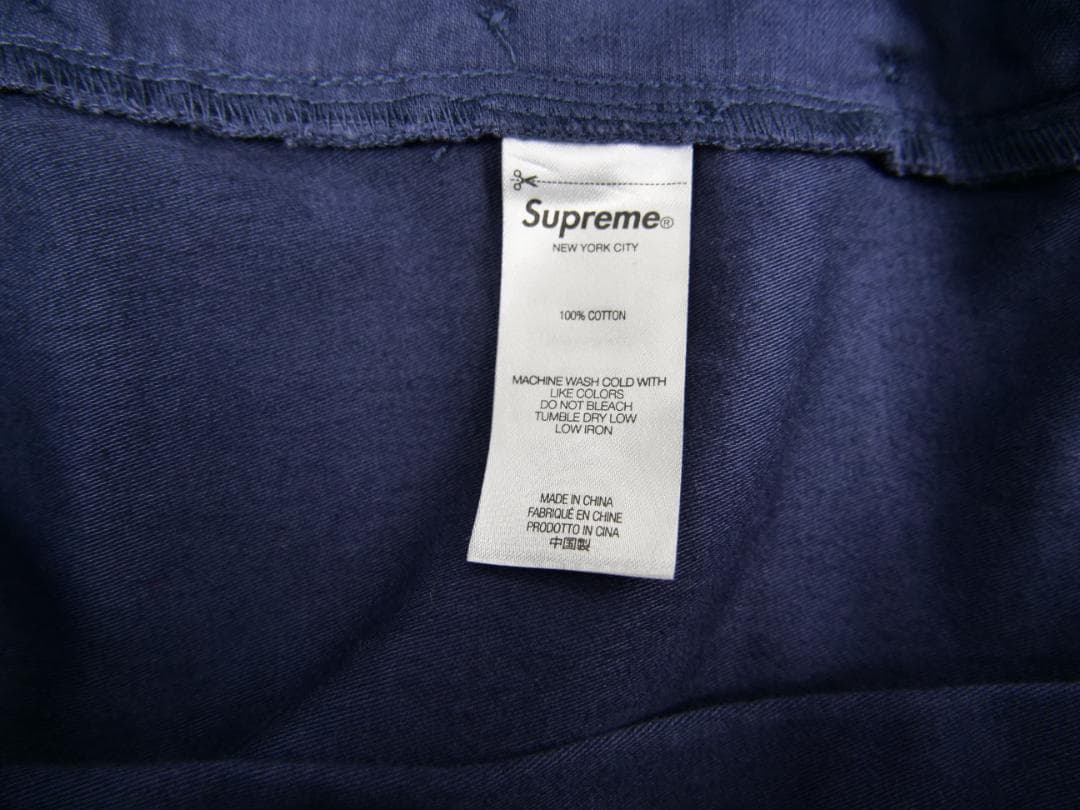 Supreme カーゴパンツ ネイビー 36 ワイド ミリタリー シュプリーム