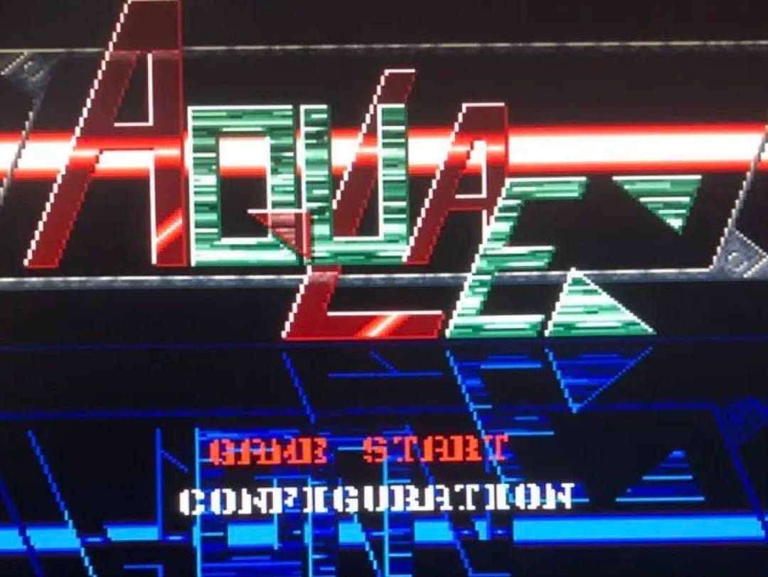 状態良好　アクアレス for X68000 アクションゲーム