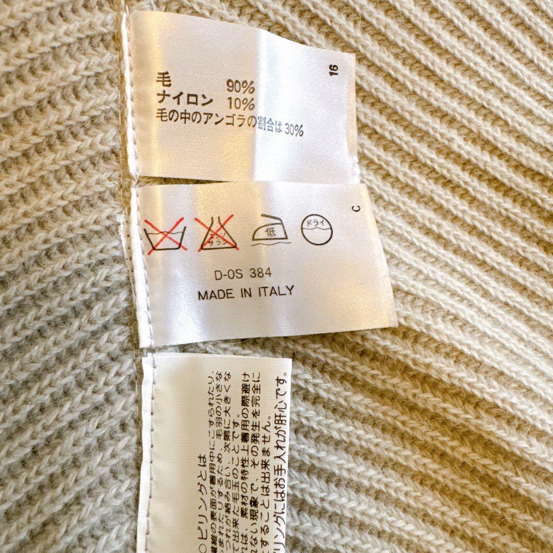 BALLY アンゴラウール　ポンチョ　ストールポンチョ　カーディガン