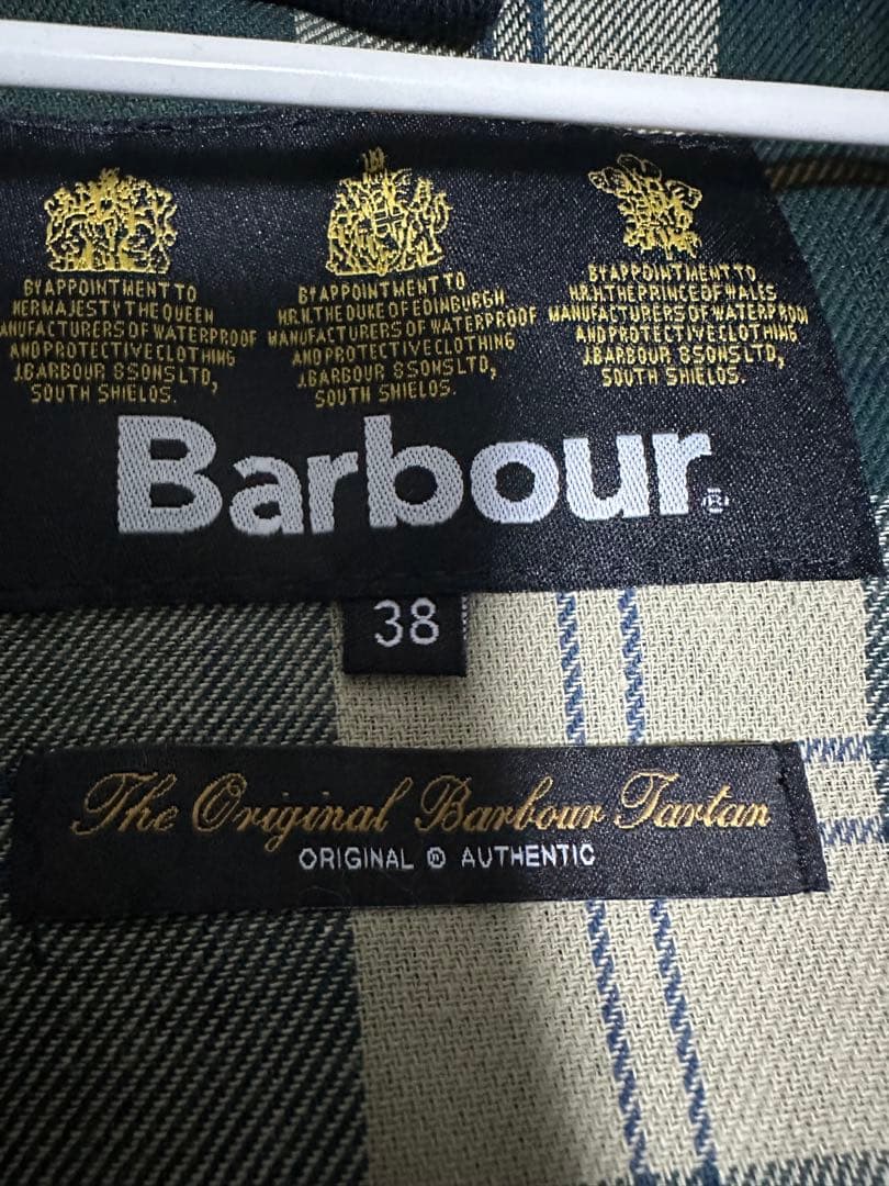ways Barbour ビデイル グレーグレイシーパターン サイズ38