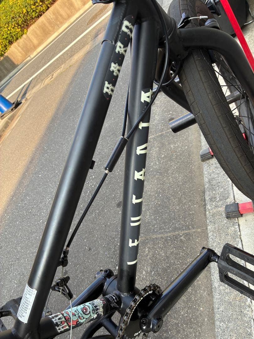 【直接引き取りのみ】LEUCADIA BMXバイク 20インチ ブラック