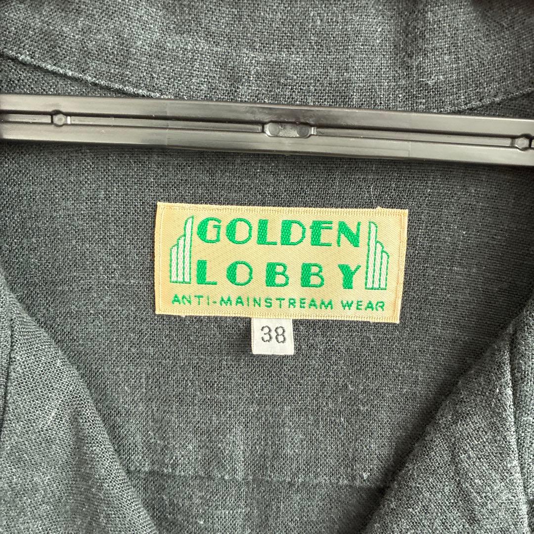 ゴールデンロビー ボーリングシャツ 長袖 38