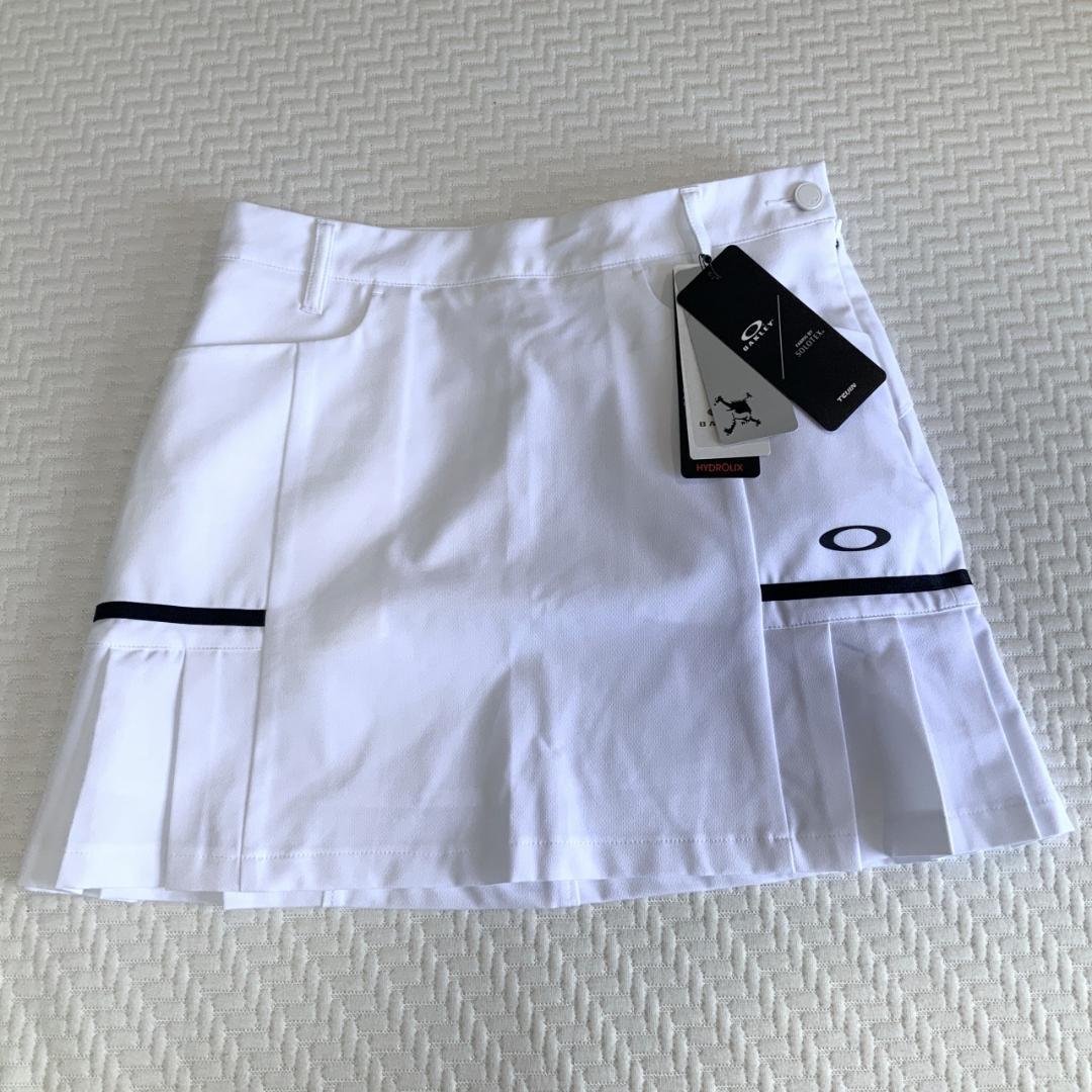 新品オークリーゴルフ【L】春夏セットアップ モック長袖＆スカート