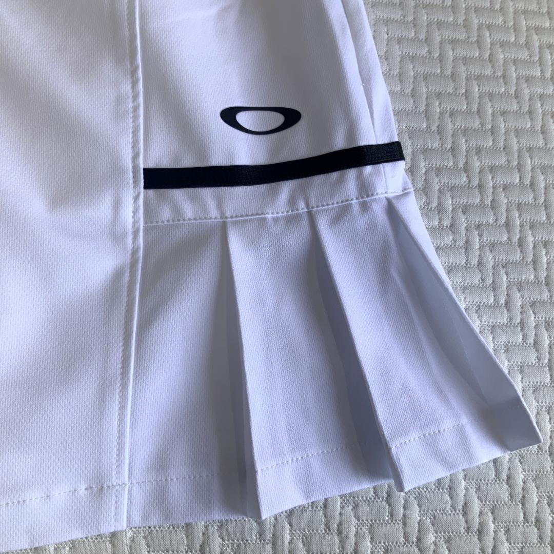新品オークリーゴルフ【L】春夏セットアップ モック長袖＆スカート
