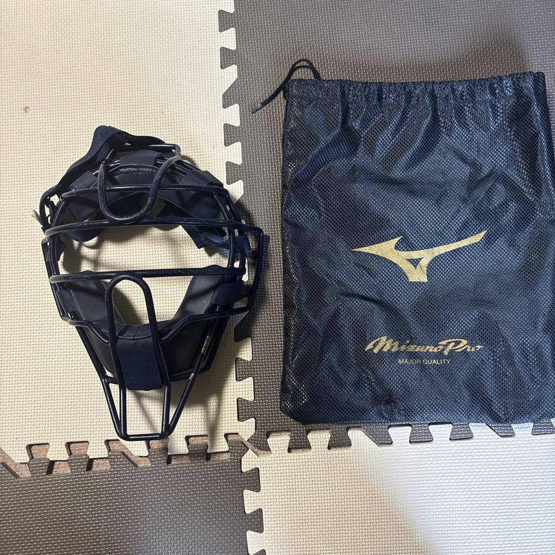 硬式用 ネイビー キャッチャーマスク