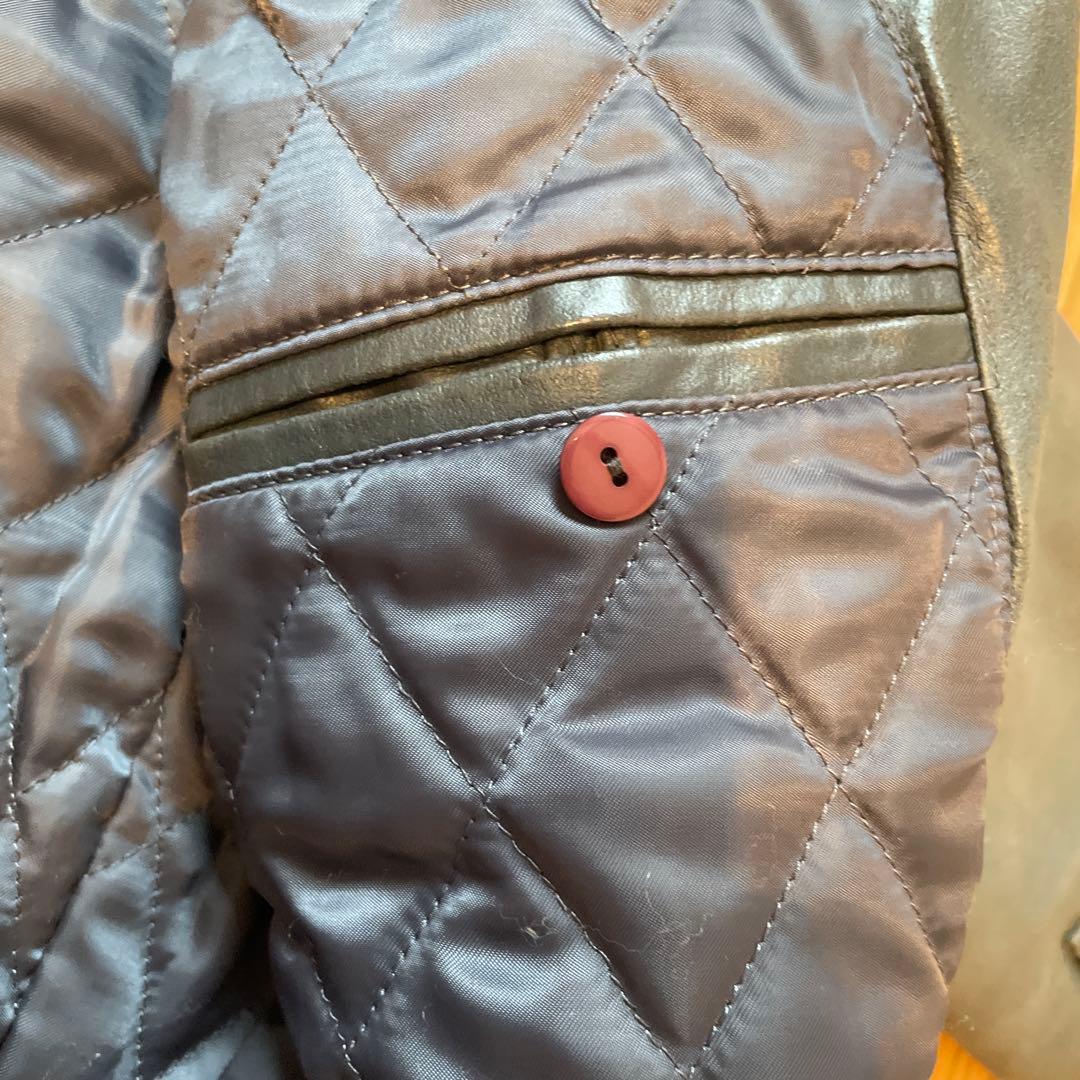 アディダスオリジナルスＷ.ROHRL レザージャケット　オアシスリアムギャラガー