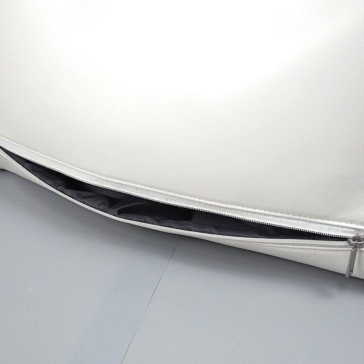 新品 オノフ ゴルフ ボストンバッグ シューズ収納ポケット付き 白/青