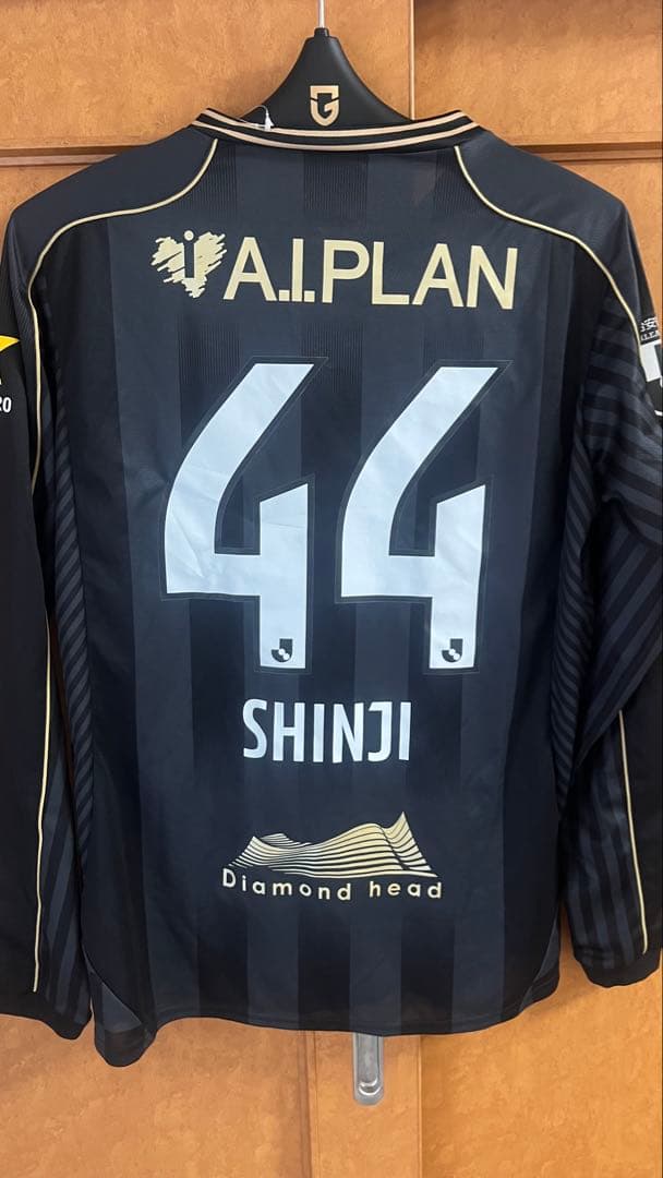 小野伸二　2022 長袖オーセンティックユニフォーム　北海道コンサドーレ札幌