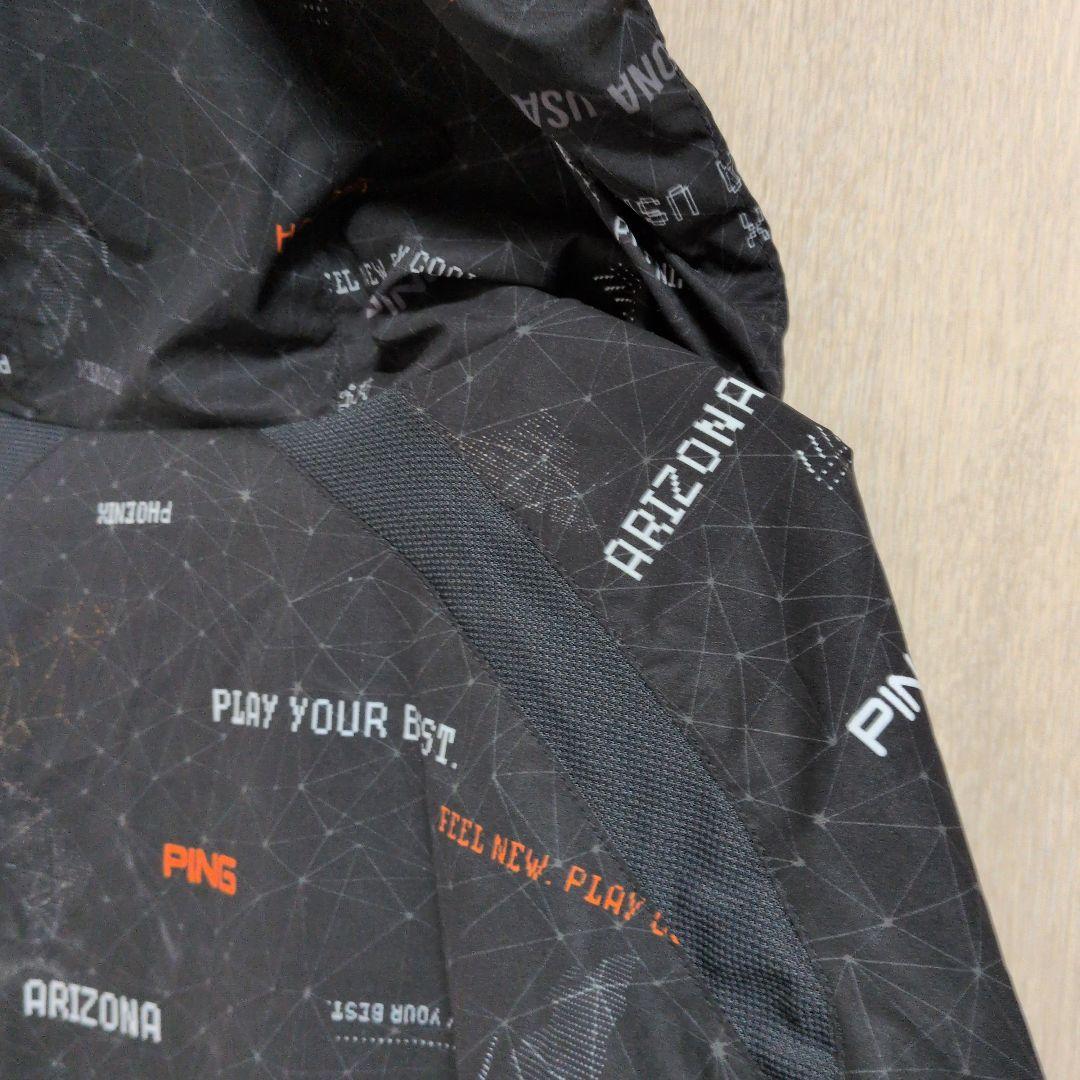 ping ピン　ゴルフウェア　ウインドブレーカー　Lサイズ　黒