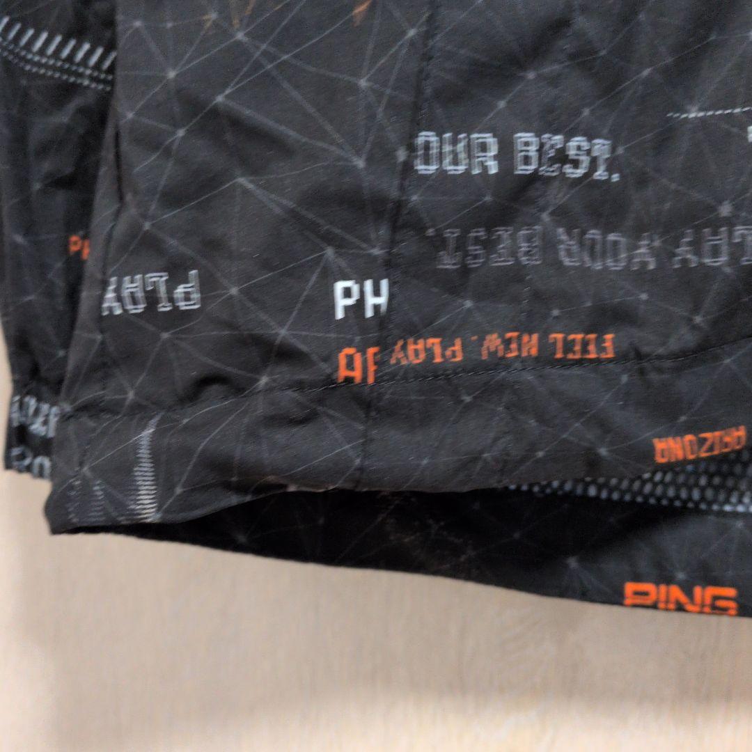 ping ピン　ゴルフウェア　ウインドブレーカー　Lサイズ　黒