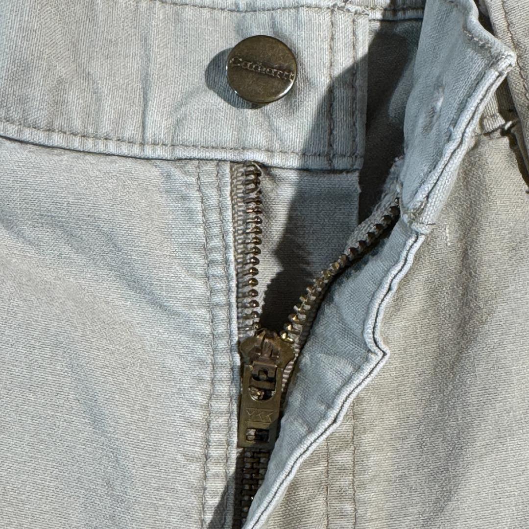 0s カーハート コットン ペインターパンツ ベージュ W32