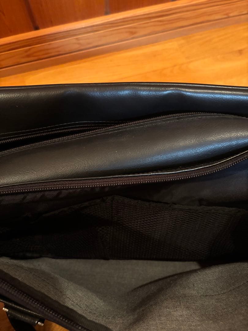 みゆさま専用　ブラックスクールバッグ 合成皮革