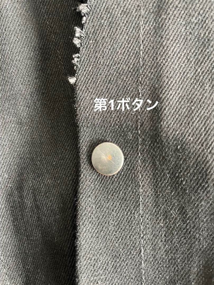 DRKSHDW CUT OUT JUMBO OUTERSHIRT サイズXS