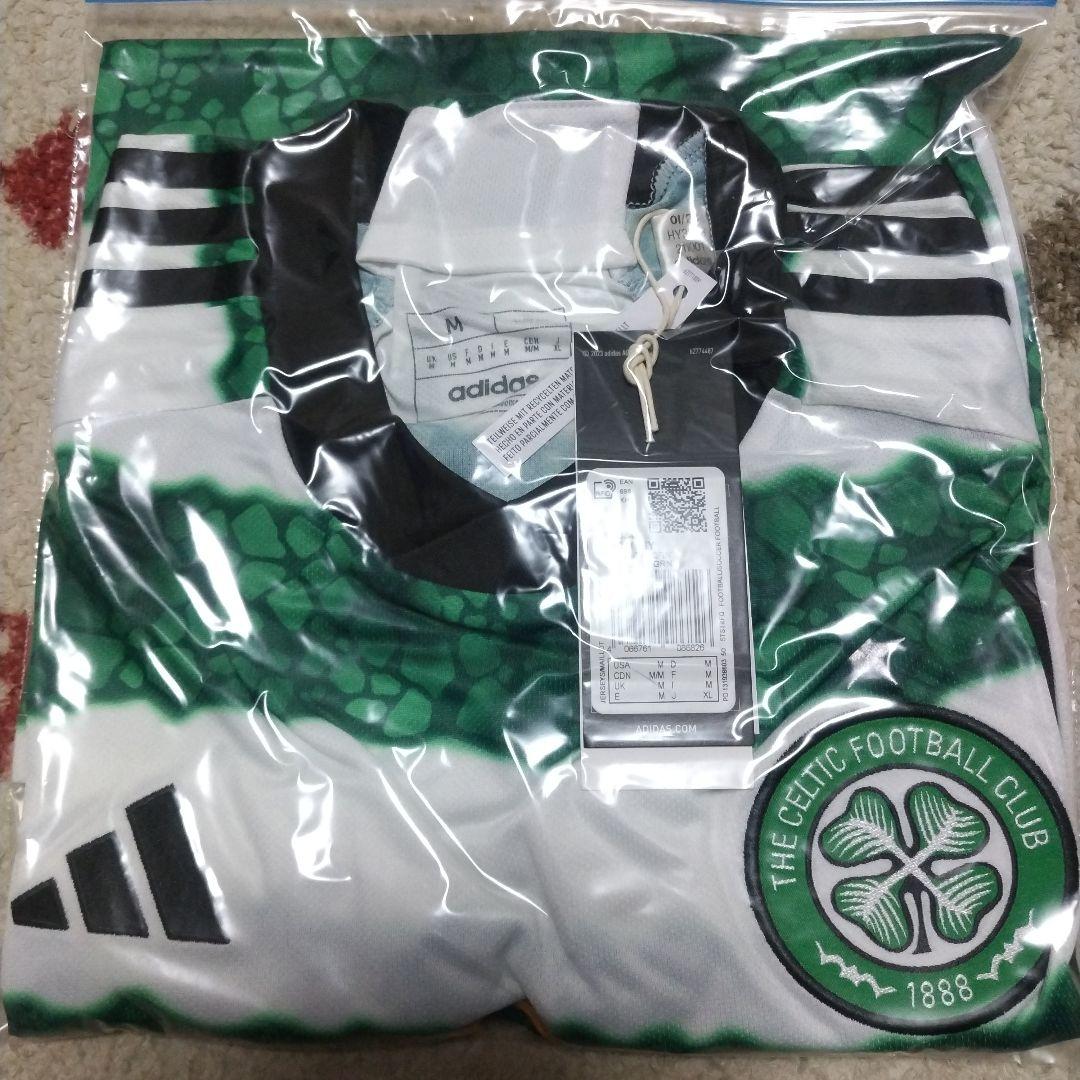【新品未使用】セルティックFC 23/24 ホ－ム半袖レプリカユニフォーム　L