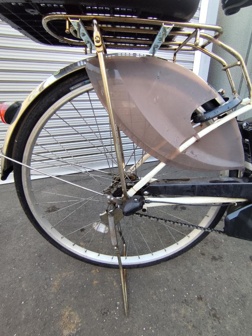パナソニック ホワイト 前後バスケット　12Ah　電動アシスト自転車