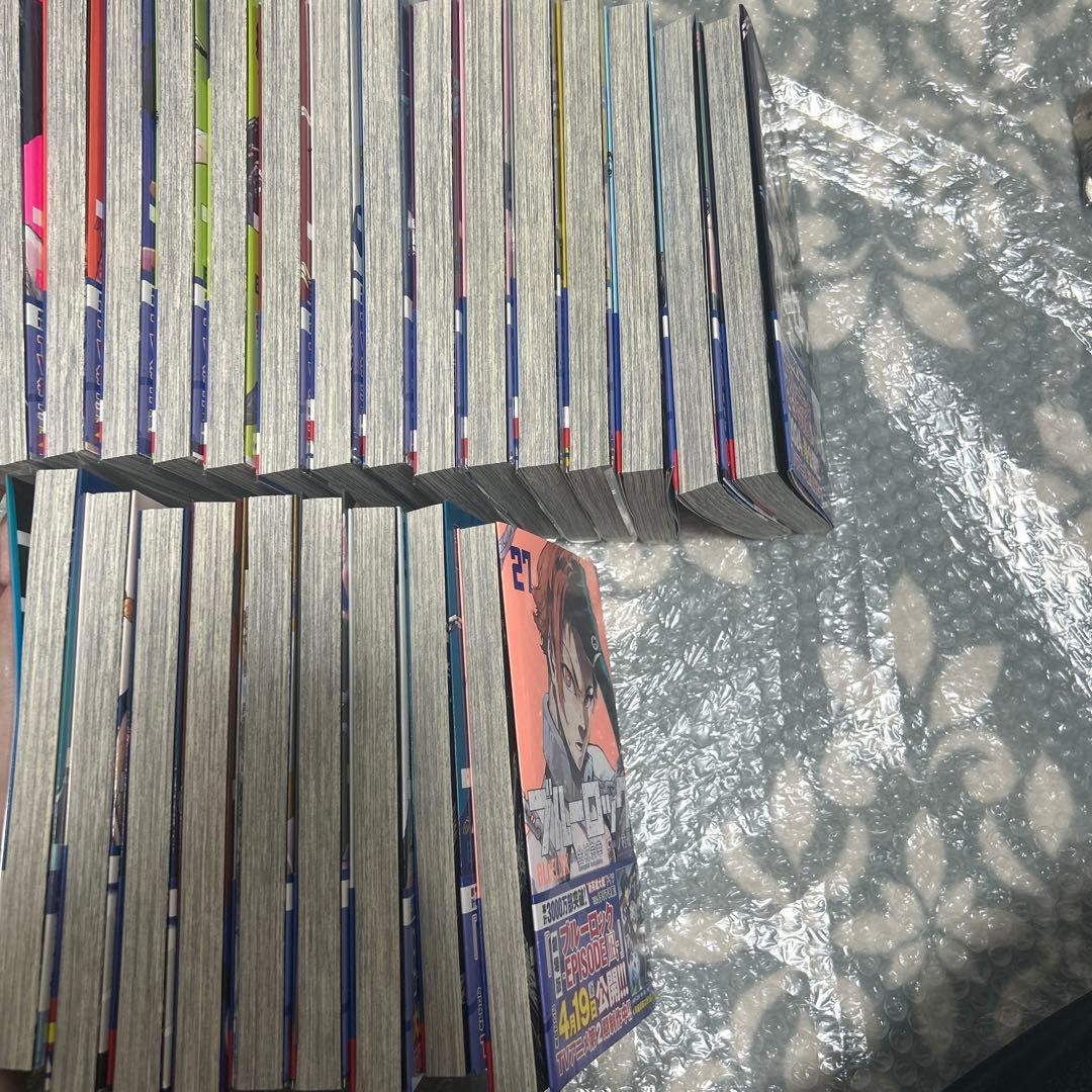 ブルーロック　漫画　コミック　11〜34巻まで　エピ凪　1巻付き