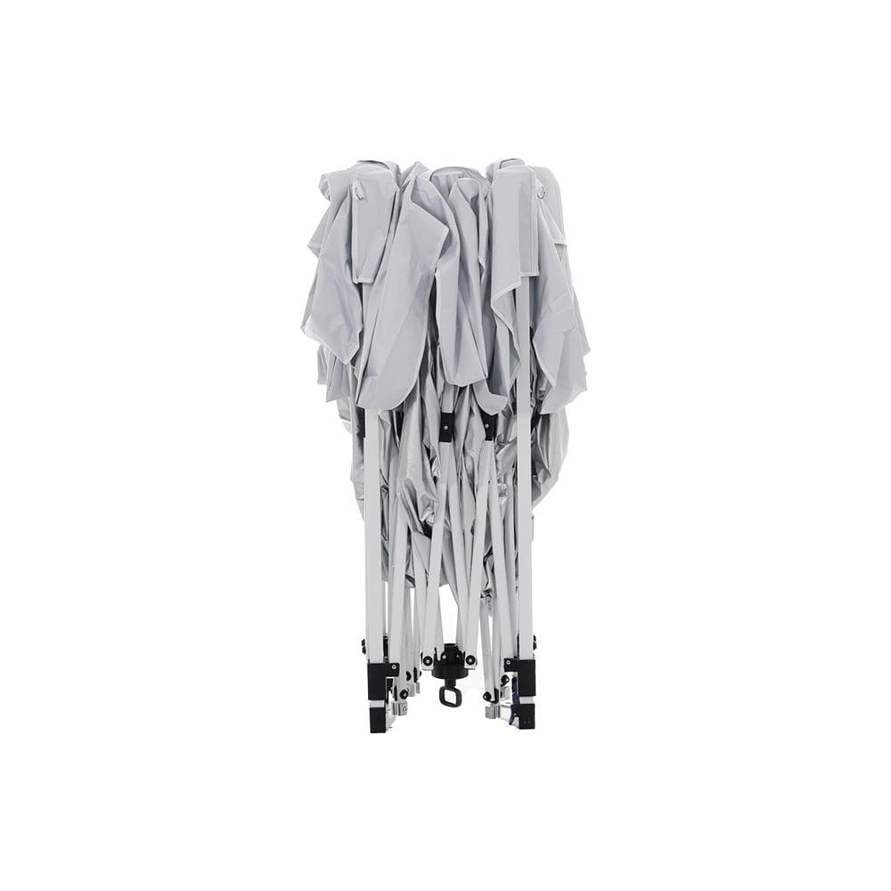 【ホワイト】タープテント 3m サイドシート4枚付 UV加工 撥水