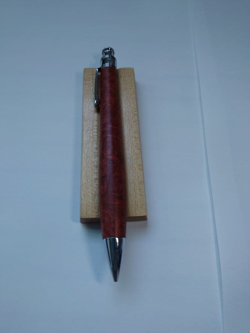 工房楔　花梨瘤　ペンシル楔　0.5　固定式口金　メンテナンスオイル付属