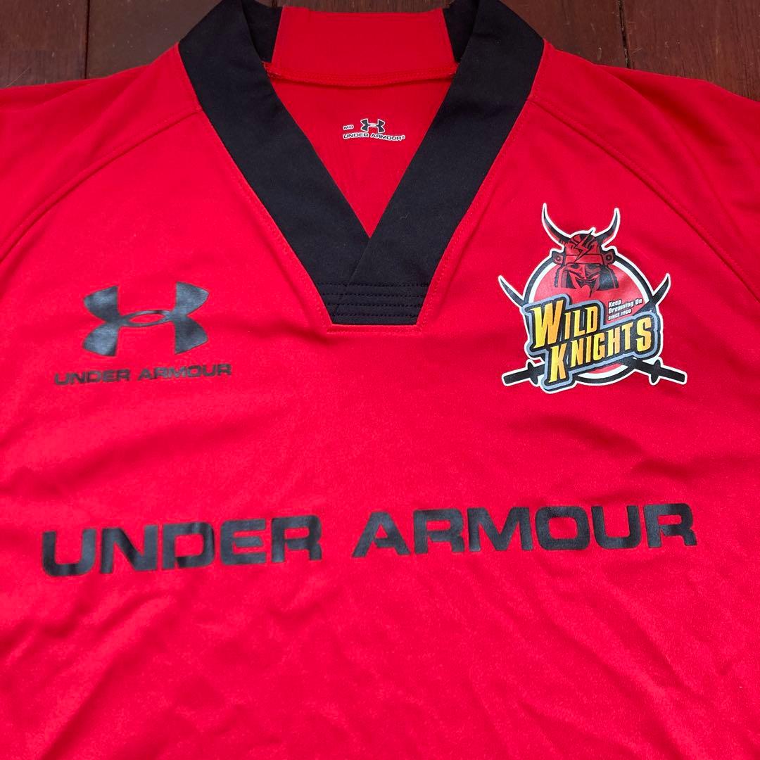美品 激レア アンダーアーマー ワイルドナイツ　ユニフォーム SANYO製
