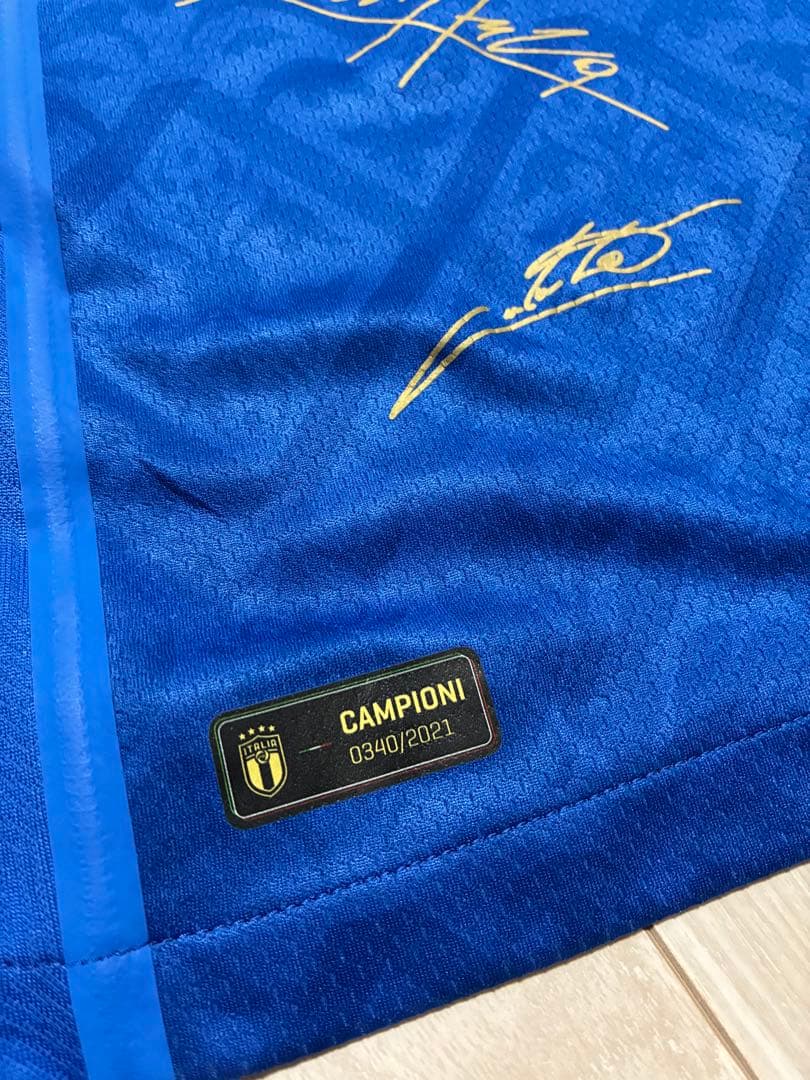 イタリア代表　ユーロ2020 優勝記念ユニフォーム　Mサイズ