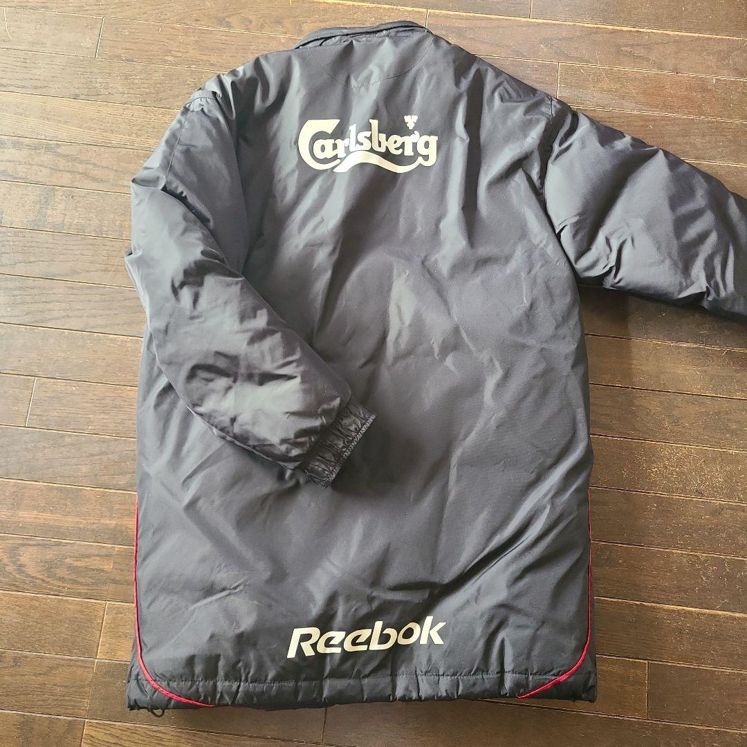 Reebok リバプールFC ベンチコート ブラック