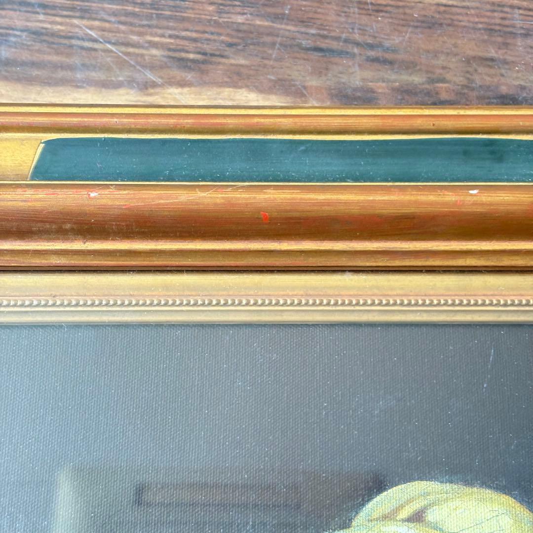 ヤン・フェルメール　真珠の耳飾りの少女205/1000 額装 複製画 J